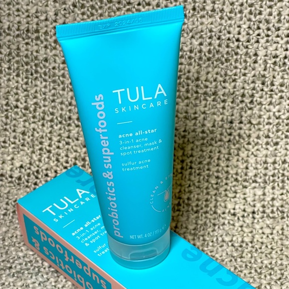 Tula Grooming Tula 3in Acne Cleanser Mask Spot Treatment Poshmark